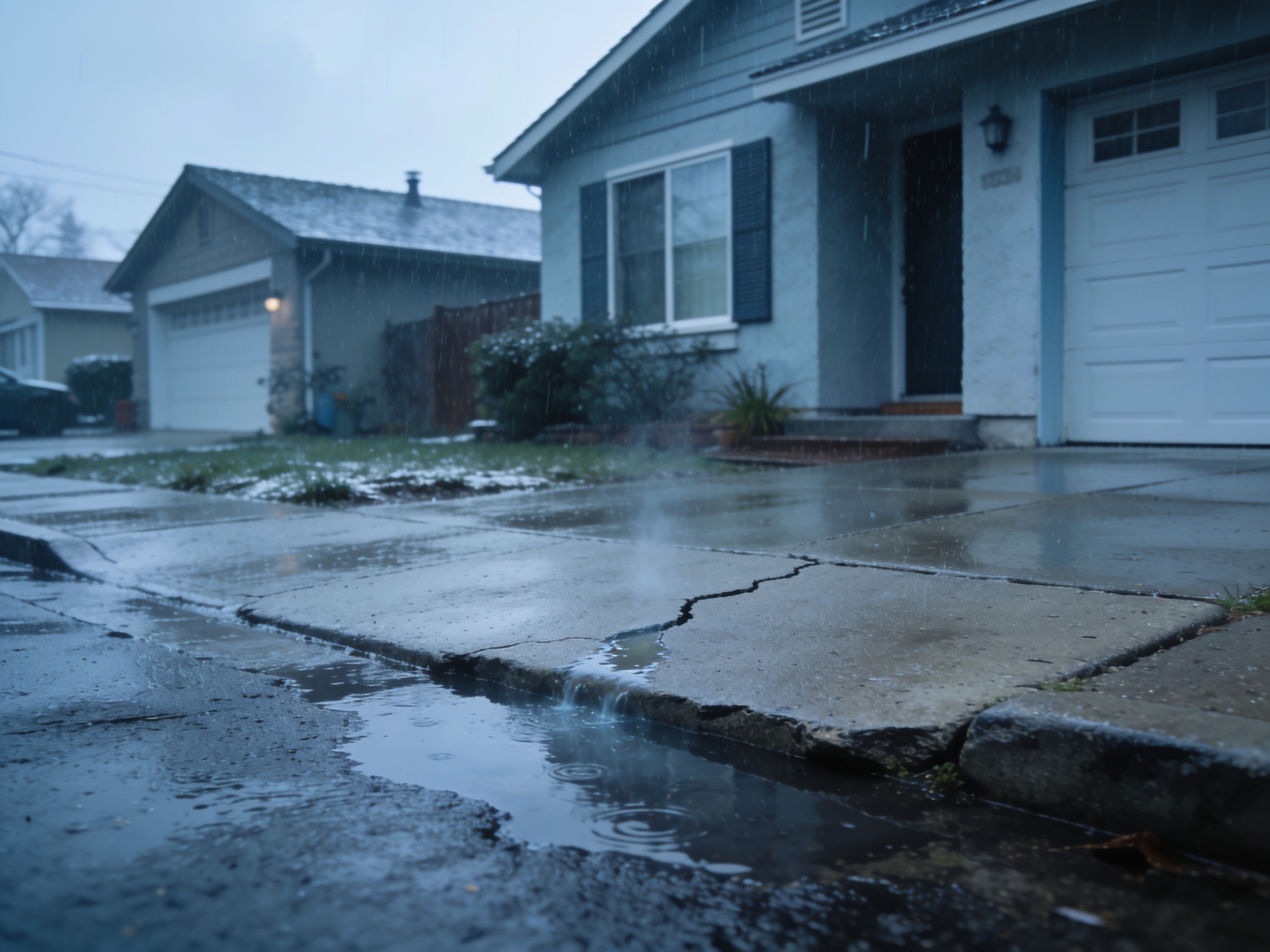How Winter Rains Trigger Slab Leaks in Whittier Homes